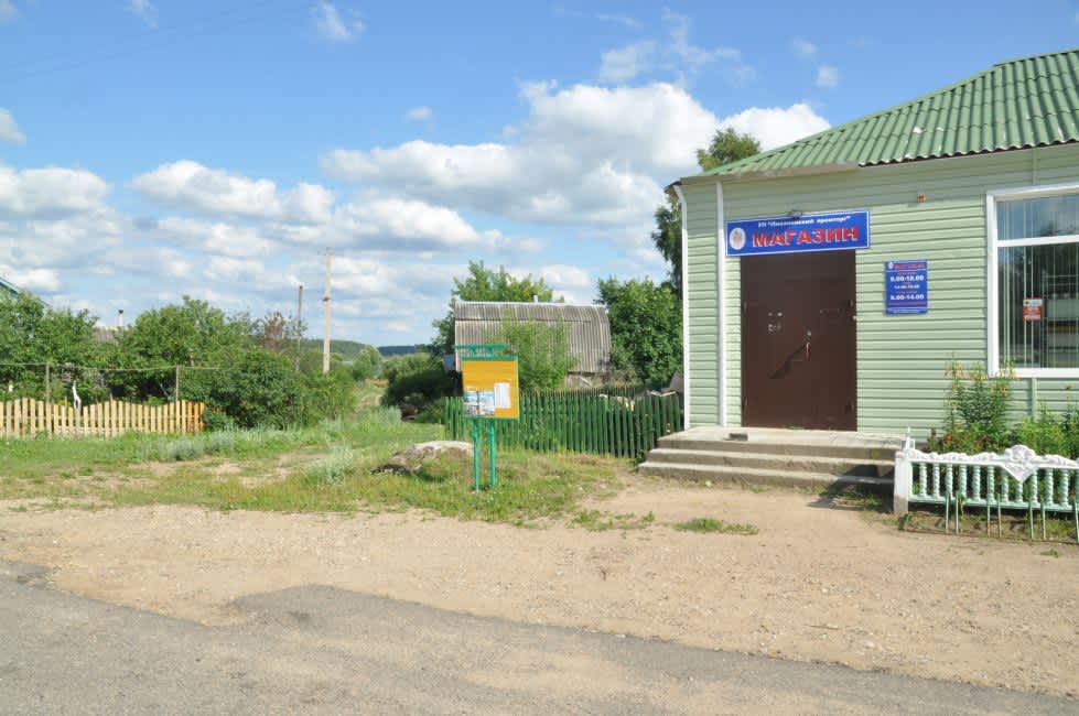 The site of the collection point in Babinovichi. Photographer: 	Alexander Litin, 2011.