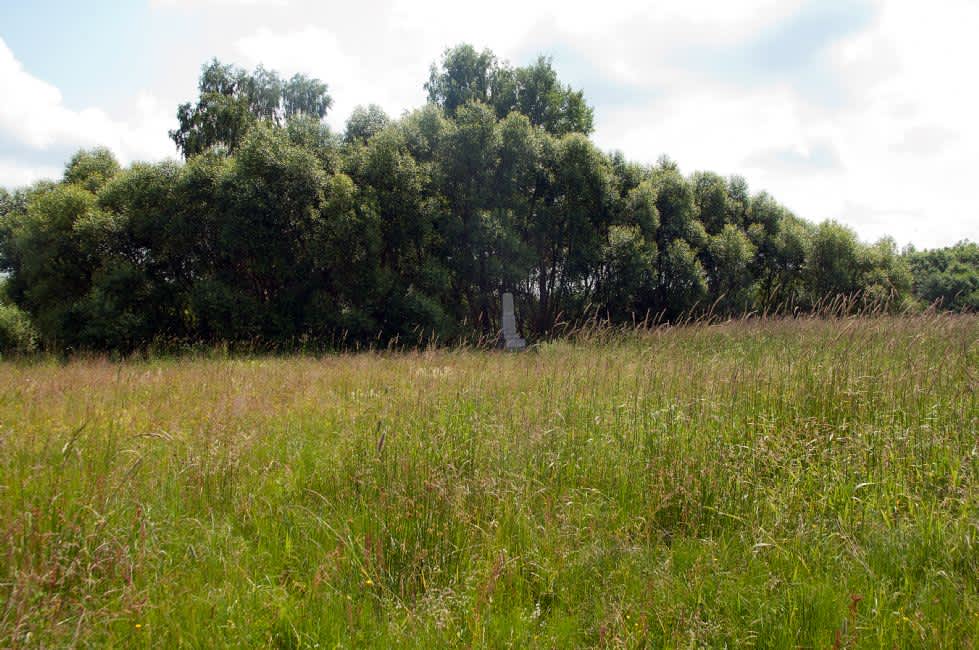 Svisloch Bridge murder site in Dukora, contemporary view. Photographer: 	Alexander Litin, 2013.