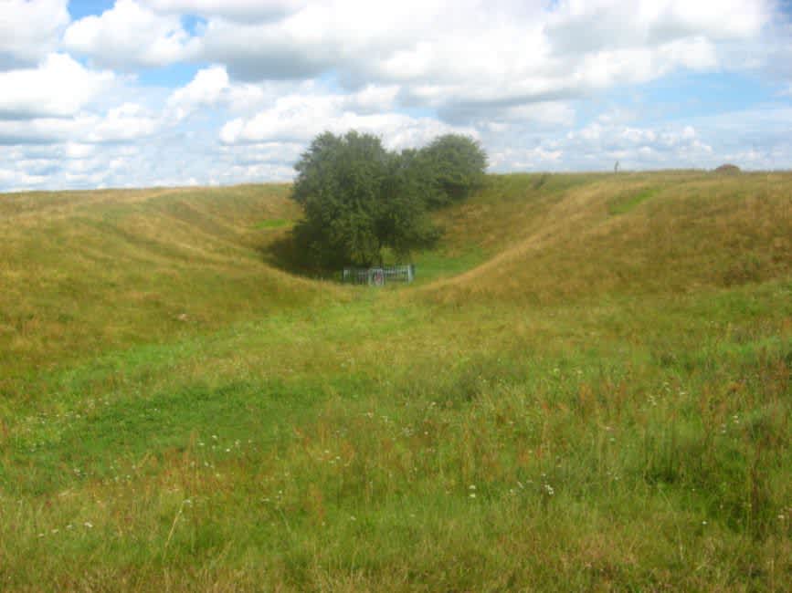 Current view of the Christian Cemetery Area