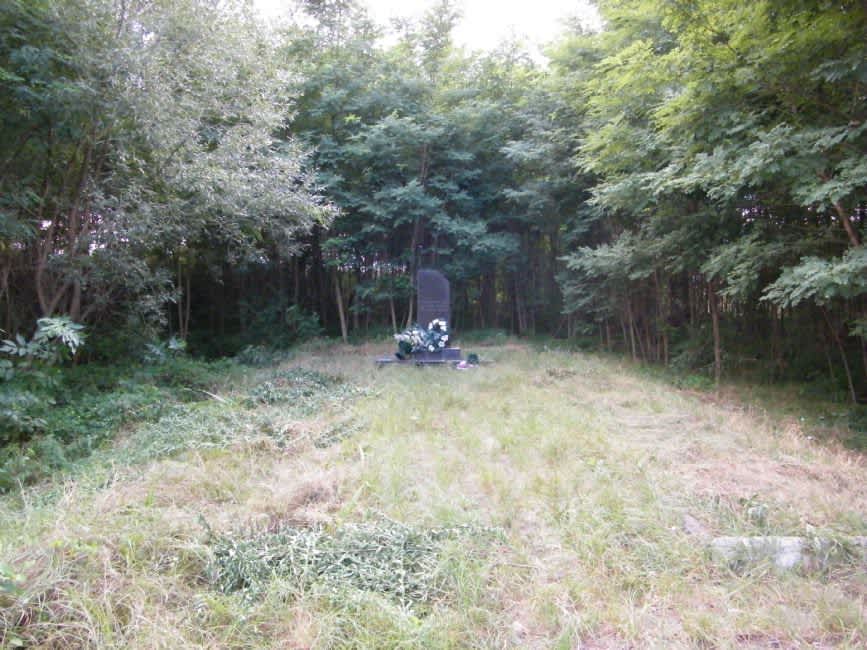 Current view of the murder site area