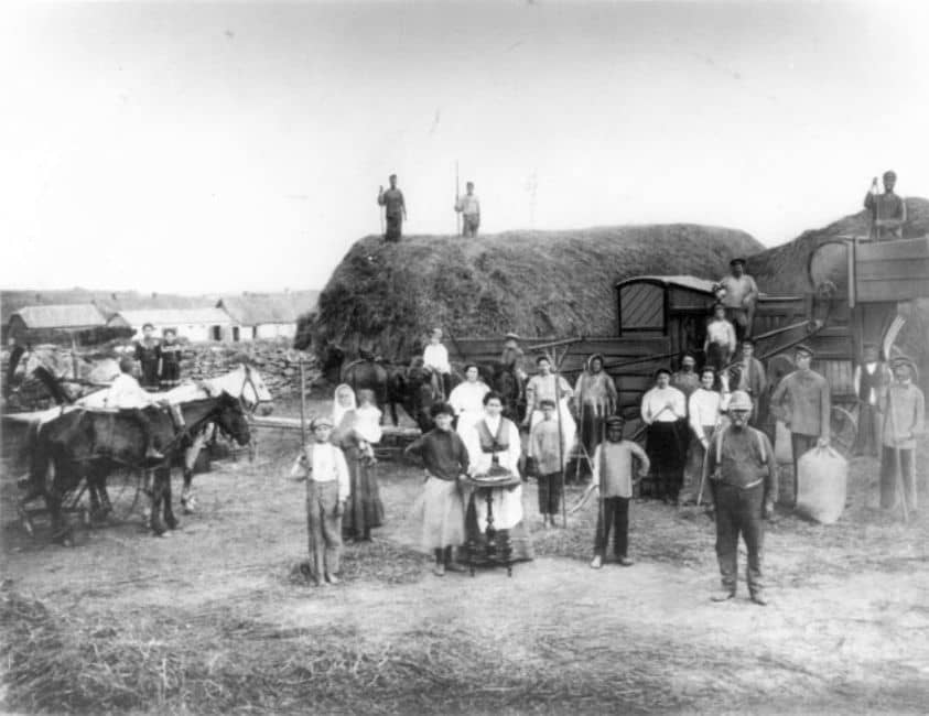 Jewish agricultural workers from Lvovo