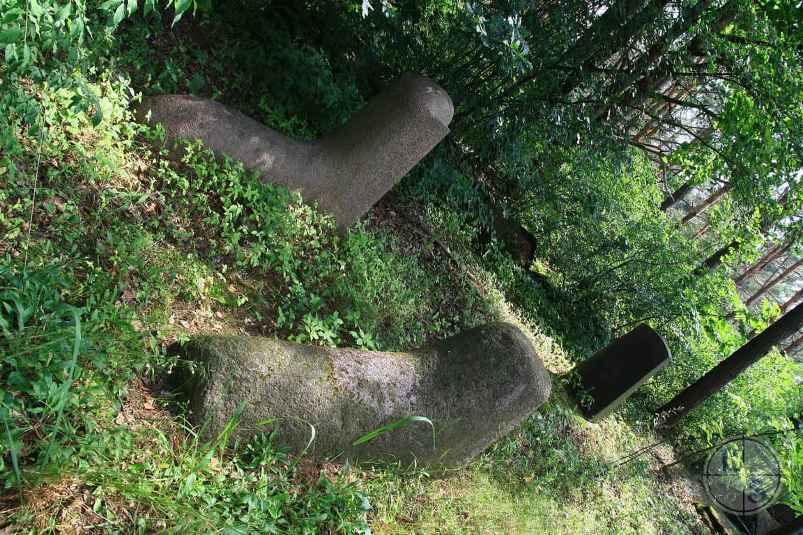 The Jewish cemetery in Ushomir, 2017. Photographer: Eugene Shnaider, 2017.