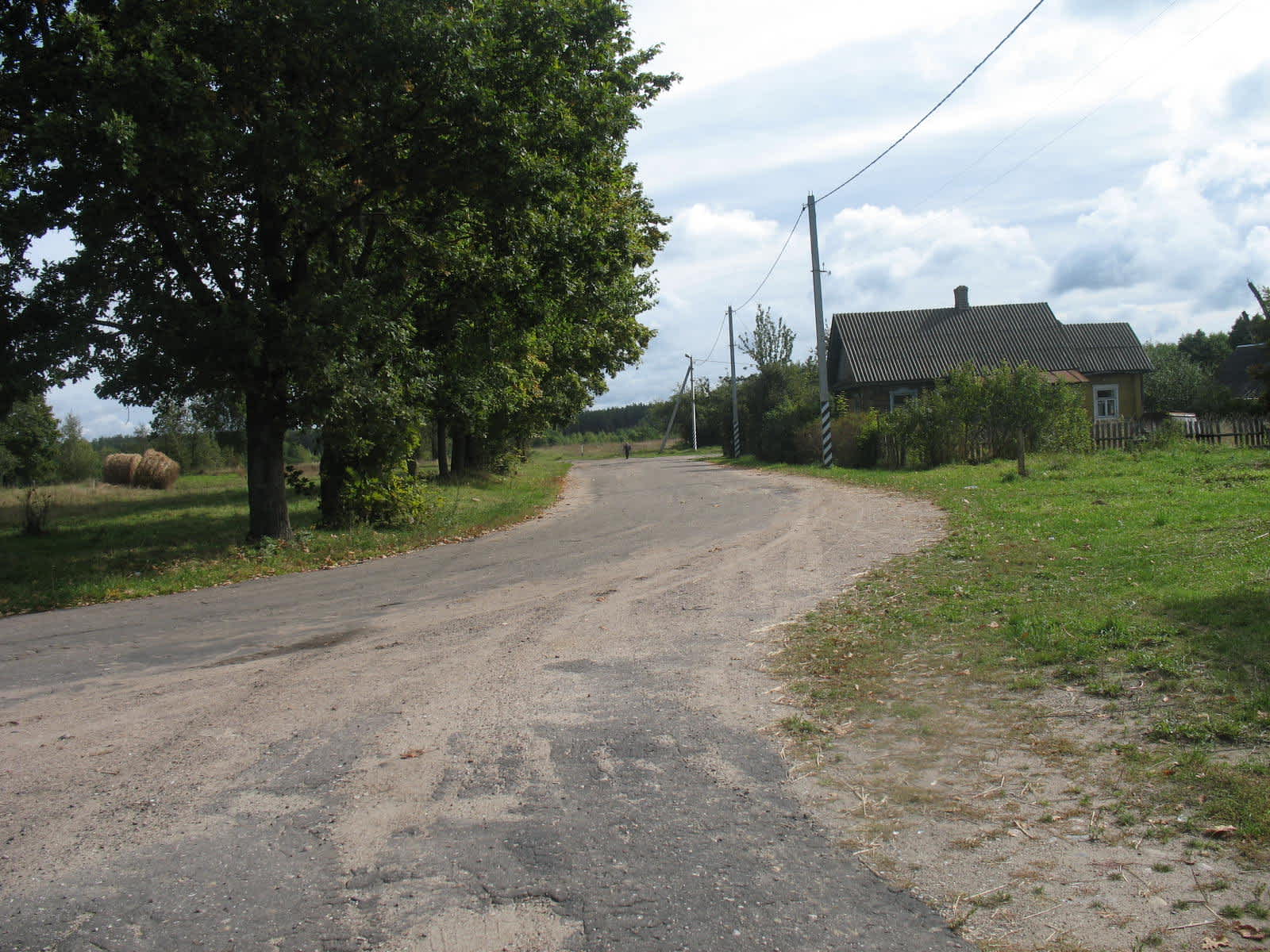 The area of the forner ghetto in Grodek Wilejski. Photographer: 	Alexander Litin.